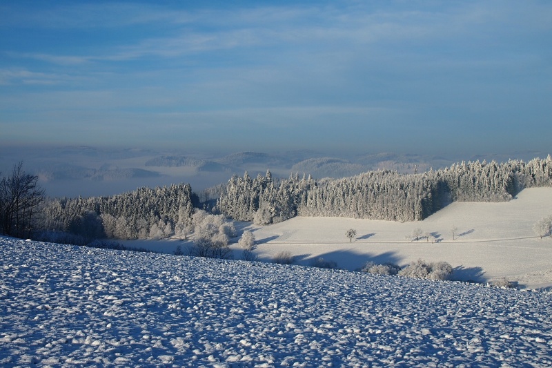 Pohled na Jimramovsko od Veselí